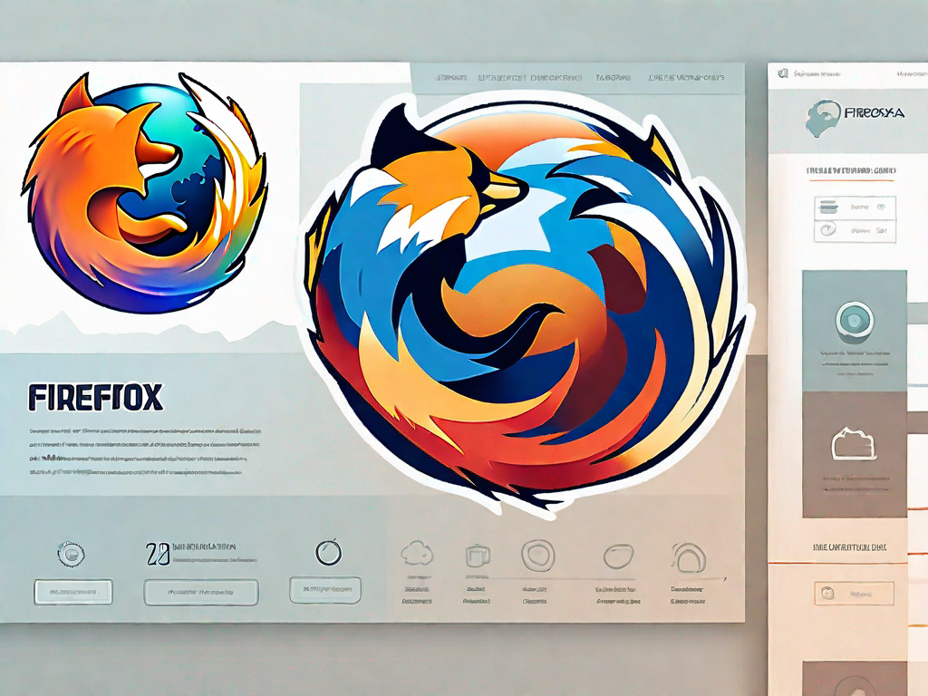 The firefox browser interface styled to resemble the layout and color scheme of internet explorer